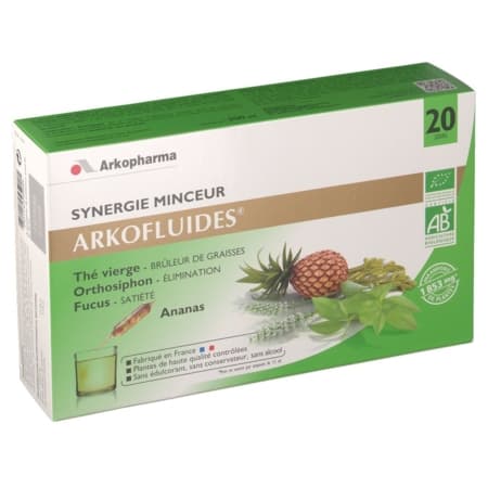 ARKOFLUIDE SYNER MINC BIO AMP20 — Grande Pharmacie des Halles Pharma