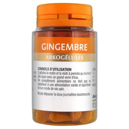 GINGEMBRE 365MG ARKOG GELUL 45