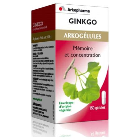 GINKGO 250MG ARKOG GELUL 150
