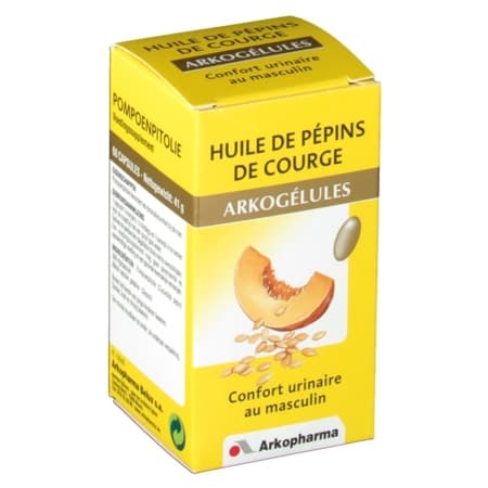 ARKOG HUILE PEP COURGE BIO CAPS.60