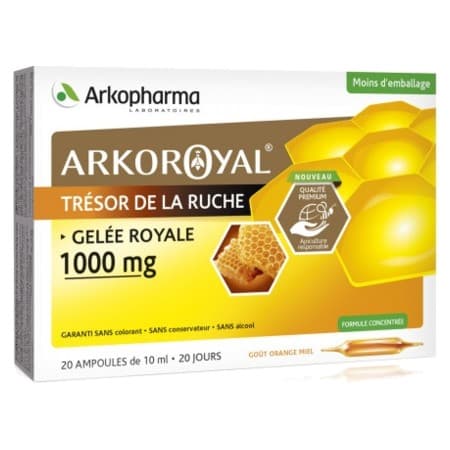 ARKOROYAL GELEE ROY1000MG AMP 10ML — Pharmacie Pharmavance Puteaux
