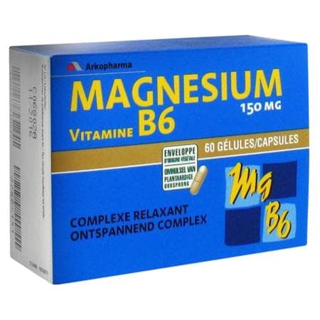 ARKOPHARMA MAGNESIUM B6 GELUL 60 — Pharmacie de Bois Lemaitre - Marseille