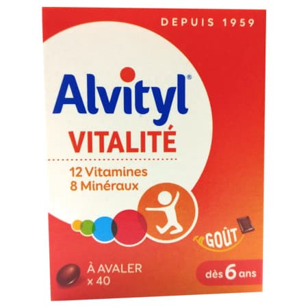ALVITYL VITALITE A AVALER CPR 40