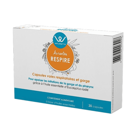 WELLPHARMA AURANTEA RESPIRE CAPS30 — Pharmacie Normande
