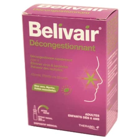 BELIVAIR DECONGESTIONNANT SPR 20ML — Pharmacie porte de la villette