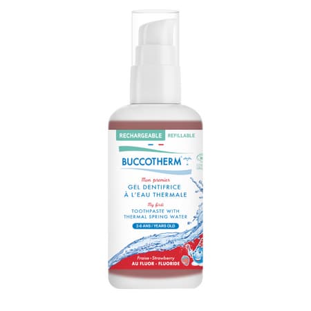 Buccotherm 2/6ans Mon Premier Dentifrice Fraise Bio Rechargeable 100ml