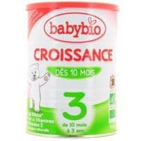 BABYBIO LAIT CROISSANC PDR 900G