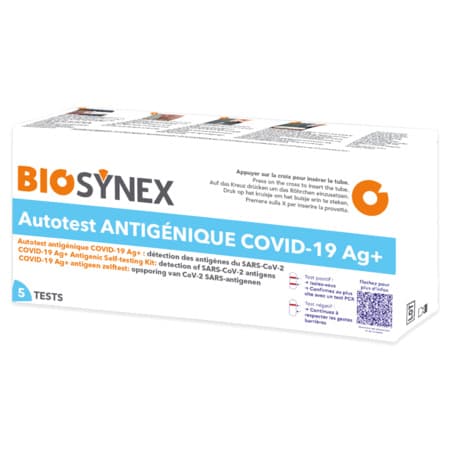 Biosynex Covid 19 Ag+ Autotest Antigenique Test 5