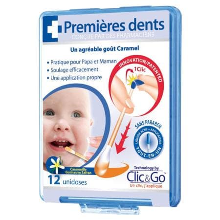 Clic And Go Premieres Dents Unidose 12 — Pharmacie du Pilori