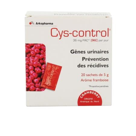 CYS CONTROL FRAMB SACH 5G 20 — Pharmacie de Norelan