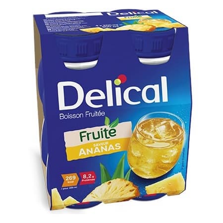 DELICAL BOIS FRUIT ANANAS 200MLX4