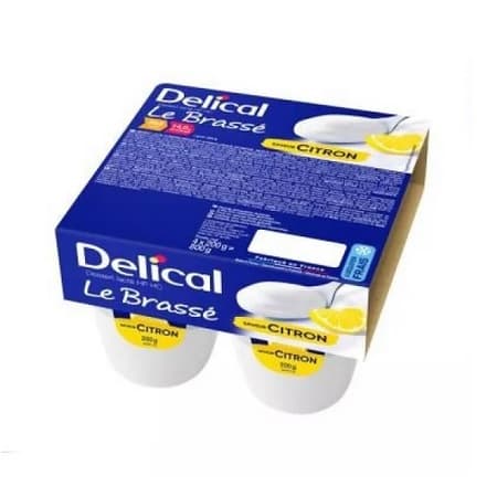 DELICAL LE BRASSE CITRON 200GX4 — Pharmacie de la Plaine - Saint-Denis
