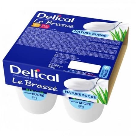 DELICAL LE BRASSE NAT SUCRE 200GX4