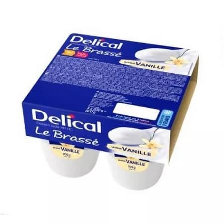 DELICAL LE BRASSE VANILLE 200GX4 — Grande Pharmacie de Grenelle