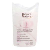 Douce Nature Ovales A Demaquiller Coton Bio 50 — Pharmacie Saint Agricol