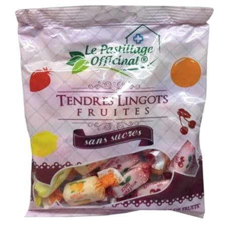 LE PASTILLAGE TENDRE FRUIT S/S100G