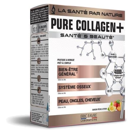 Eric Favre Pure Collagen Unicadoses 15ml 10 — Pharmacie du Maillon
