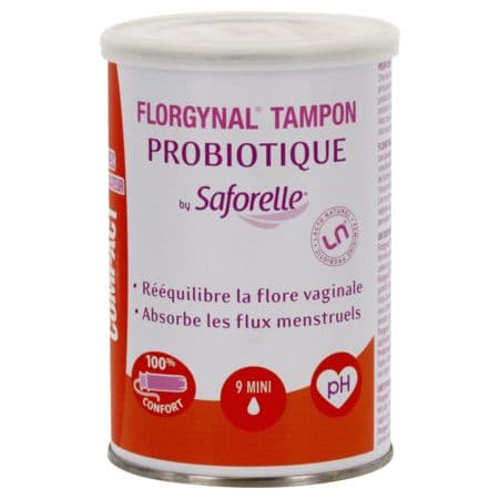 FLORGYNAL TAMPON A/APP COMP MINI 9 — Pharmacie Européenne 24/24 de la place de clichy