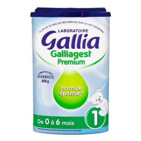 GALLIAGEST PREMIUM 1 LAIT PDR800G