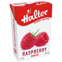 HALTER S/SUC FRAMBOISE BONBON 40G