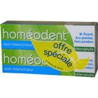 HOMEODENT SOIN BLANCHEUR 2TU