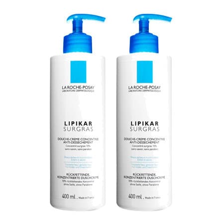 LIPIKAR SURGRAS LIQ TOIL 2X400ML