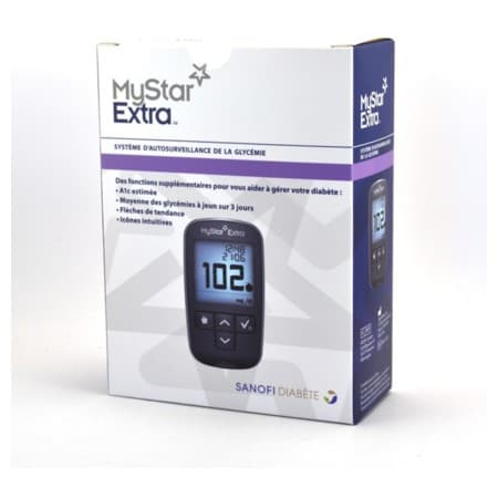 MYSTAR EXTRA KIT LECT GLYC — Pharmacie Pessac Arago