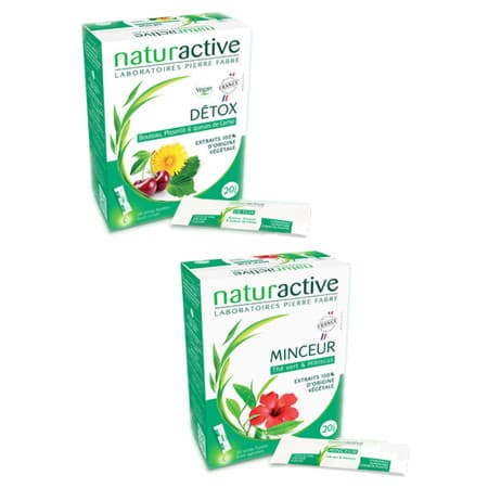 NATURACTIVE DETOX+MINC STICK20+20 — Pharmacie du Pilori