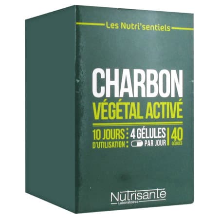 NUTRI'SENTIELS CHARBON VEG GELU 40
