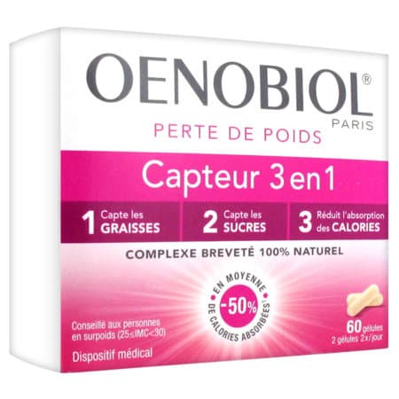 OENOBIOL CAPTEUR 3 EN 1 GELUL 60