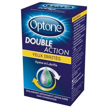 OPTONE DOUBLE ACTION YEUX IRRITE