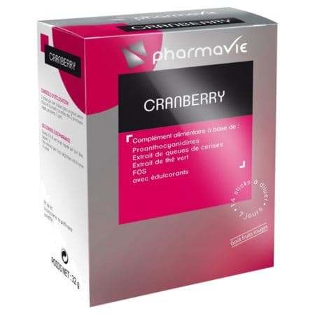 Pharmavie Nutri Cranberry Fruits Rouges Stick 14