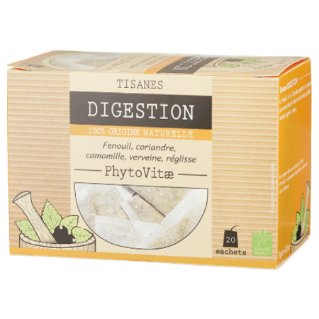 Phytovitae Tisane Digestion Sachet 20 — Pharmavance Clamart