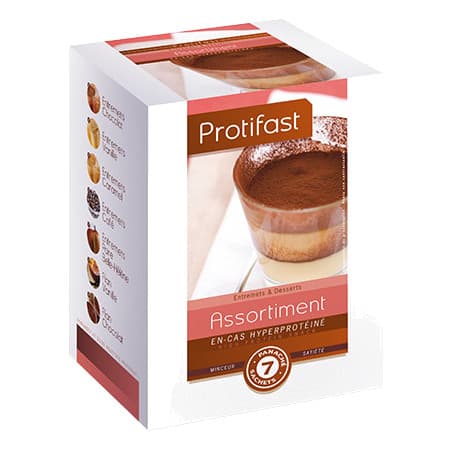 Protifast Entremet Dessert Assortiment Sachet X7 — Pharmacie de Bourran by Nexum