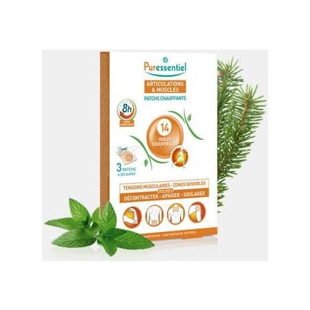 PURESSENTIEL PATCH CHAUF ARTICU X3