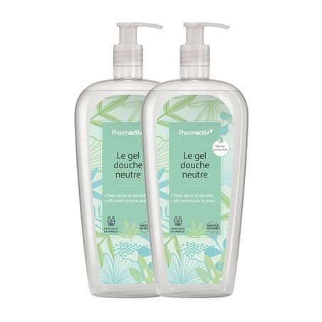 PHARMACTIV GEL DCH NEUTRE 500MLX2 — Pharmacie Centrale - Domène