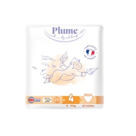 Plume By Nid D'ange Culotte Absorbante Jetable Ultradouce T4 8/15kg 22 — Pharmacie Pharmavance Richard Lenoir