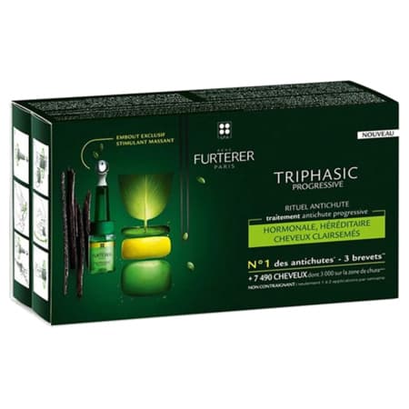 FURTERER TRIPHASIC SERUM A/CHUTE 8
