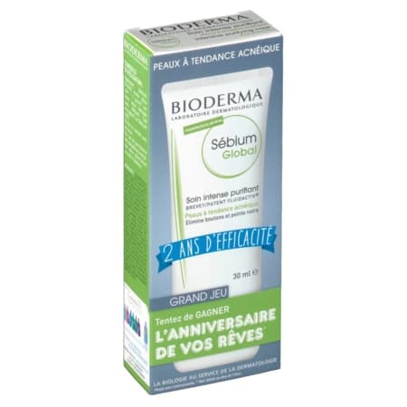 SEBIUM GLOBAL SOIN PURIF 30ML — Pharmacie de la Plaine - Saint-Denis