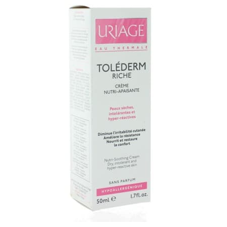 URIAGE TOLEDERM RICH CR NUTR 50ML — Pharmacie Belgrand Tenon