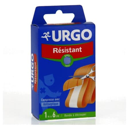 URGO ANTISEPT RESIST BDE 1MX6CM