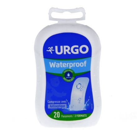 URGO WATERPROOF 20 PANS BTE