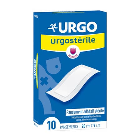 URGO STERILE PANS 20CMX9CM 10 — Pharmacie Bourg Achard