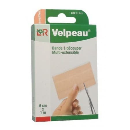 Velpeau Bande A Decouper Multiextensible 1m X 6cm — Pharmacie Centrale de la villette 93 - 24/24 (Pharmacie de garde)