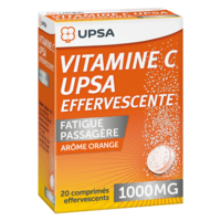 VIT C 1 000MG UPSA CPR EFF 20 — Pharmacie Carnot