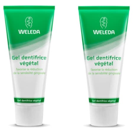 WELEDA GEL DENT VEGETAL TUB75ML X2 — Pharmacie du Grand Vitrolles