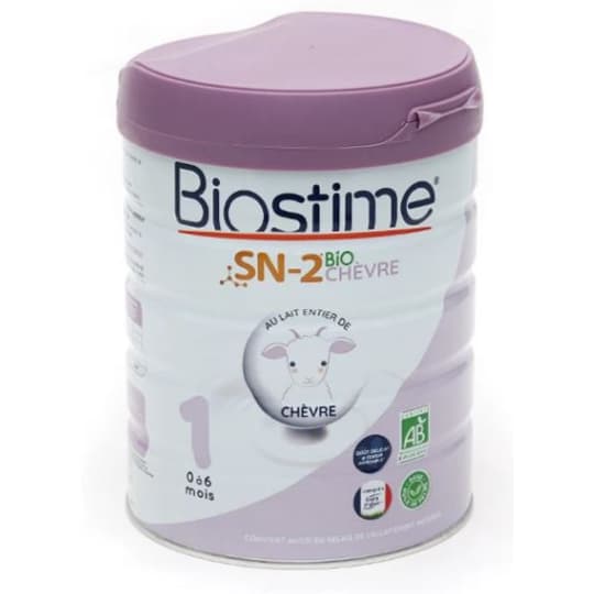 BIOSTIME LAIT CHEVRE 1ER AGE 800G — Pharmacie de la Fontaine - Valenciennes