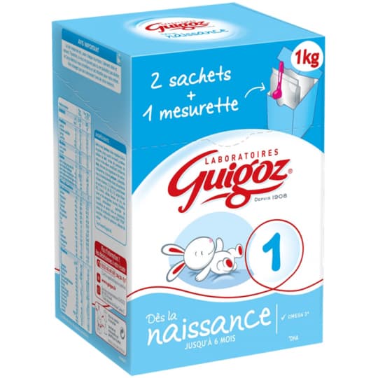 GUIGOZ LAIT OPTIPRO 1AGE PDR 1KG