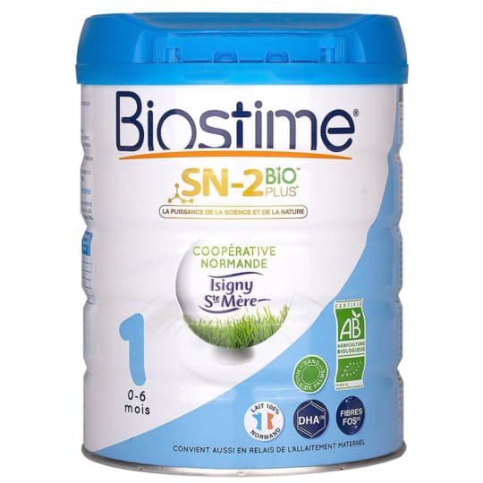 BIOSTIME LAIT BIO 1ER AGE 800G — Pharmacie de la Fontaine - Valenciennes