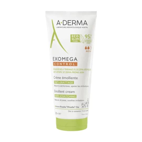 A-DERMA EXOMEGA CONT CR EMOL 200ML — Pharmacie Européenne 24/24 de la place de clichy